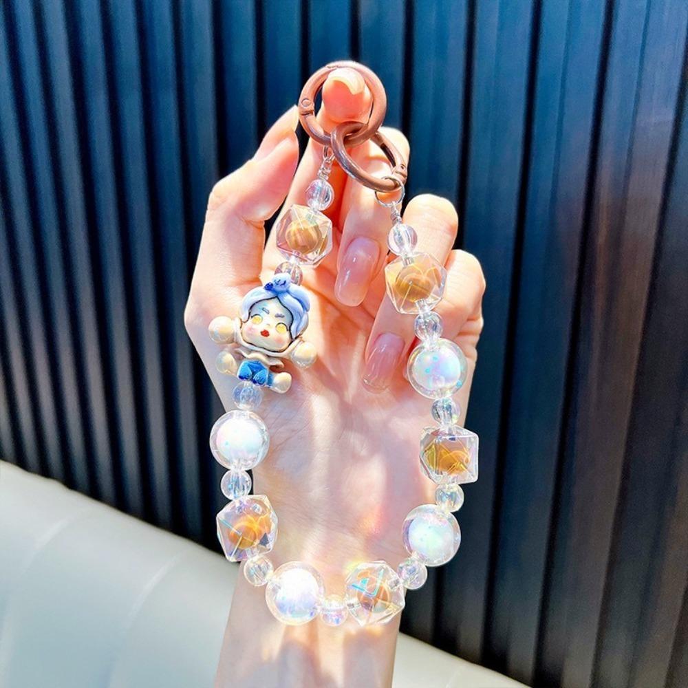 

Мила дівчина з мультфільмом. Ремінець для мобільного телефону. Барвистий шнурок для телефону. Модна сумка. Брелок кавовий