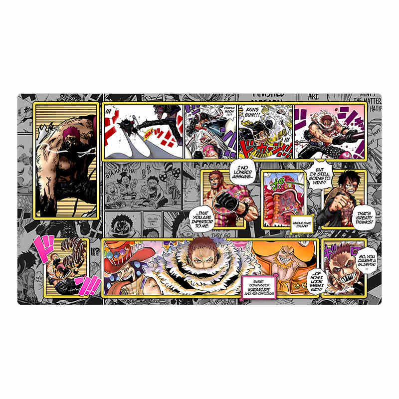 One Piece Opcg Nami Chopper Card Board Game Battle Mat Zoro Franky Board Game Card Duel Plate Mat Anime Gift Toys