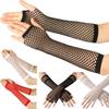 Stretch Fingerless Gloves Half Finger Girl's Long Gloves Arm Warmer Gloves Nightclub Party