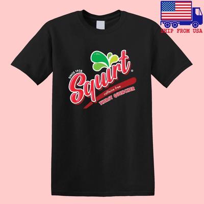 Squirt Drink 90's Thirst Quencher Men's Black Size S-5XL