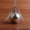 Harry Potter Snitch Pocket Watch Necklace, Harry Potter Multicolor Retro Pocket Watch, Foreign Trade