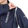 Le Coq Sportif Golf Stretch Forcer a Classic Jacket with Detachable and Windproof and Navy Size Men's Blouson, 2-way Water-repellent, Sleeves,