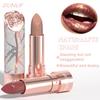 DUNUF 7-Color Metallic Shine Lipstick, Glitter Shimmer Waterproof Long-Lasting Lip Makeup