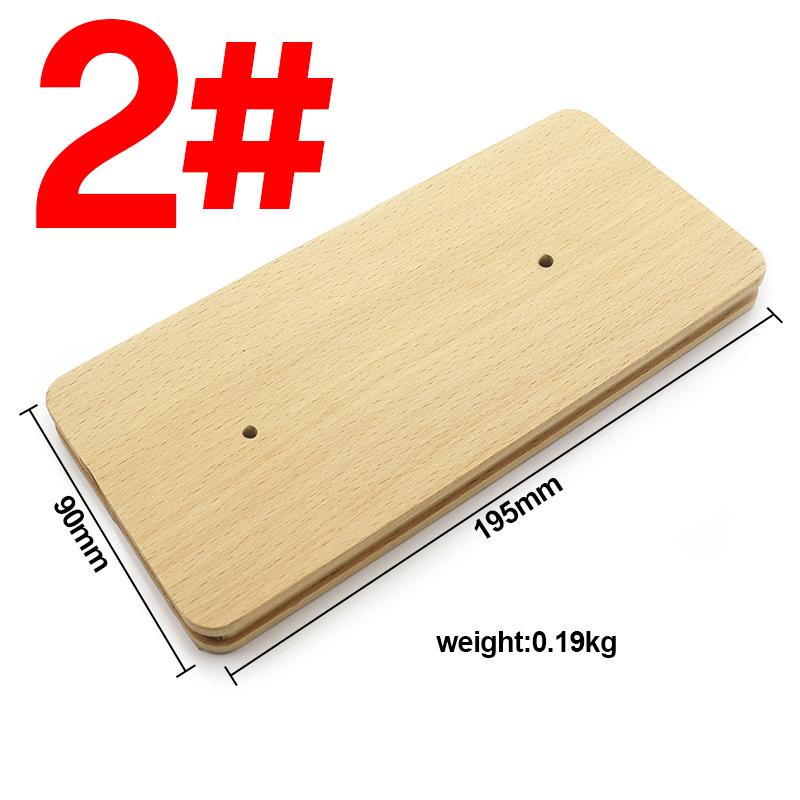 1pc DIY Zipper Installation Wood Tool, Wooden Board Template, Sewing Zipper Assist Installation Plate, Sewing Handcrafted Tool