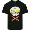 Bacon & Egg Skull & Crossbones Funny Kids T-Shirt Childrens