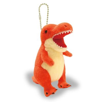 Era de los Dinosaurios LMC Tiranosaurio (rojo) Mascota de Peluche, Aproximadamente 14cm de Alto, 704330