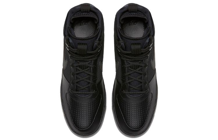Nike Court Borough Mid Winter Triple Black AA0547-002
