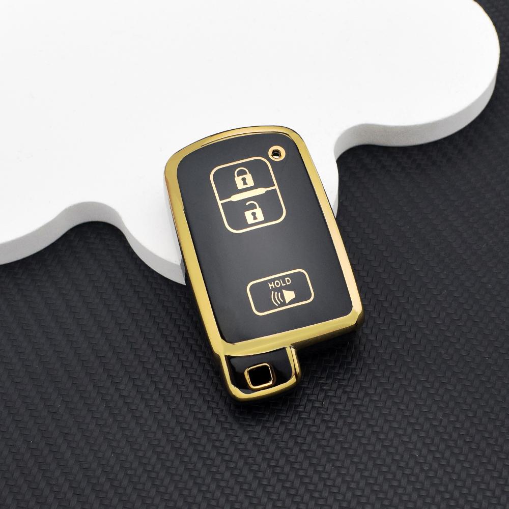 2/3/4 Buttons Anti-Scratch TPU Key Fob Cover for Toyota Camry RAV4 2012-2018 Key Holder Fit For Auris Hybrid Avalon Yaris Verso