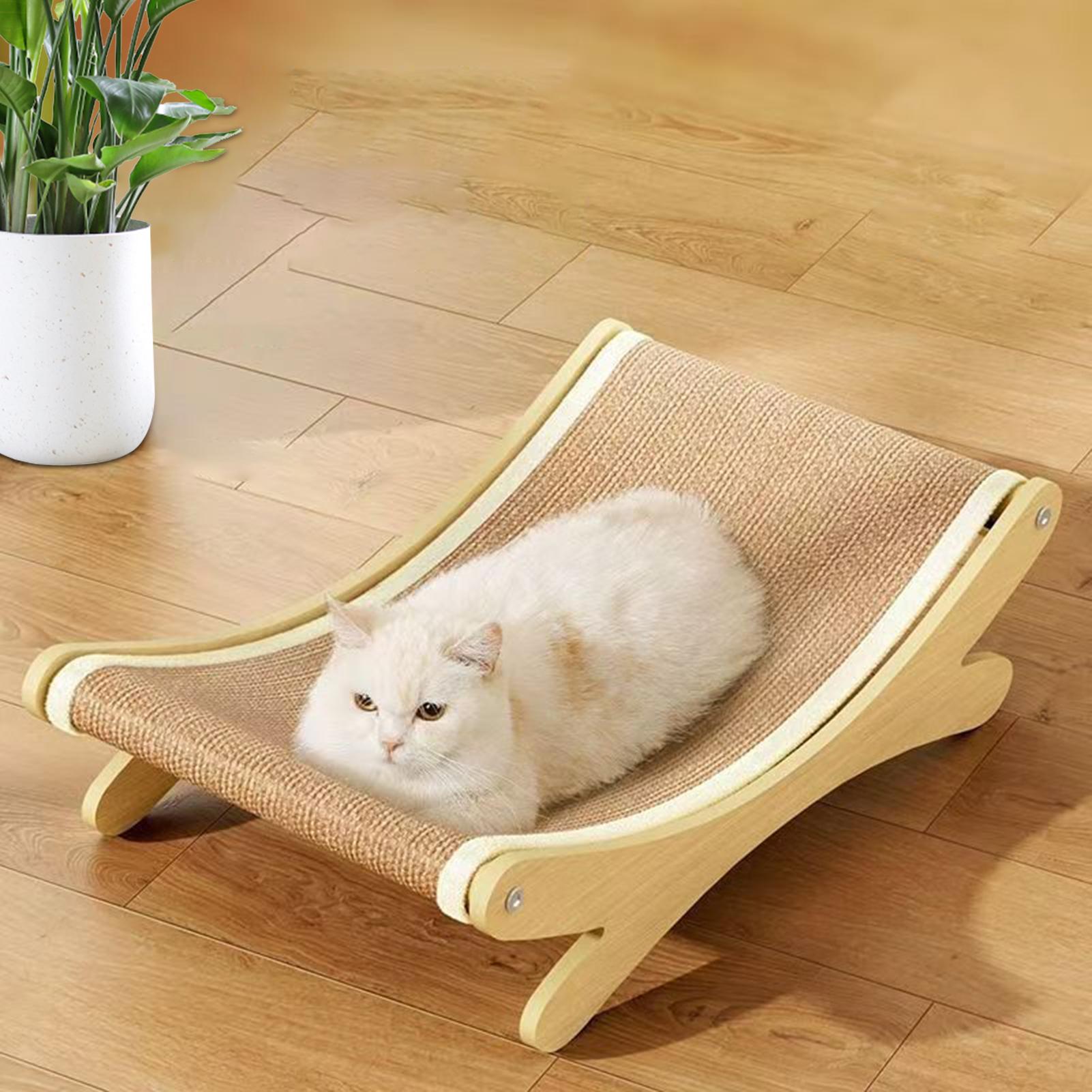 

Cat Scratching Bed Pad Sisal Kitten Bed Furniture Protector Indoor wear-resistant cat lounge for Floor Couch Wall Carpet CN