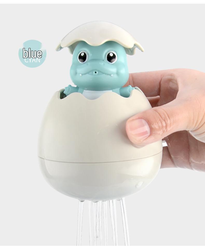 New Summer Sunflower Electric Baby Bath Toy Shower Head