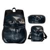 Call of Duty Round Front Bag Backpack Pen Bag shoulder Bag 3Pcs Set Print New Trendy Student Best School Companion