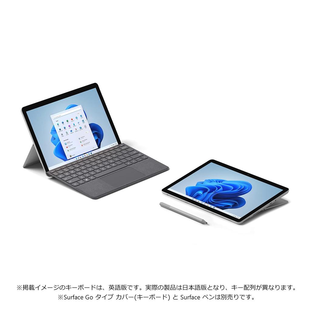 Microsoft Surface Go 3 Office Home Breakfast 2021 Intel Pentium Gold 6500Y RAM Platinum / & / 10.5-inch / / 4GB/64GB / 8V6-00015