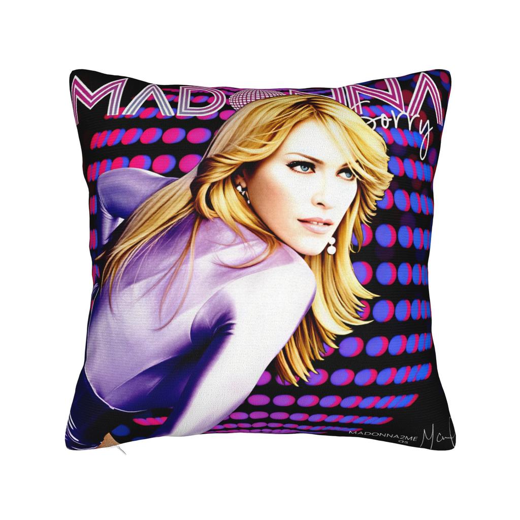 M-Madonna Confessions I Feel So Free Pillowcases Kawaii Pillow Case For Sofa Home Decor Soft Pillow Cover