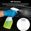 6PCS 360° Spray Bottle Adapters, Weighted Dip Tube Replacement for Most Spray Bottles 6 Pieces