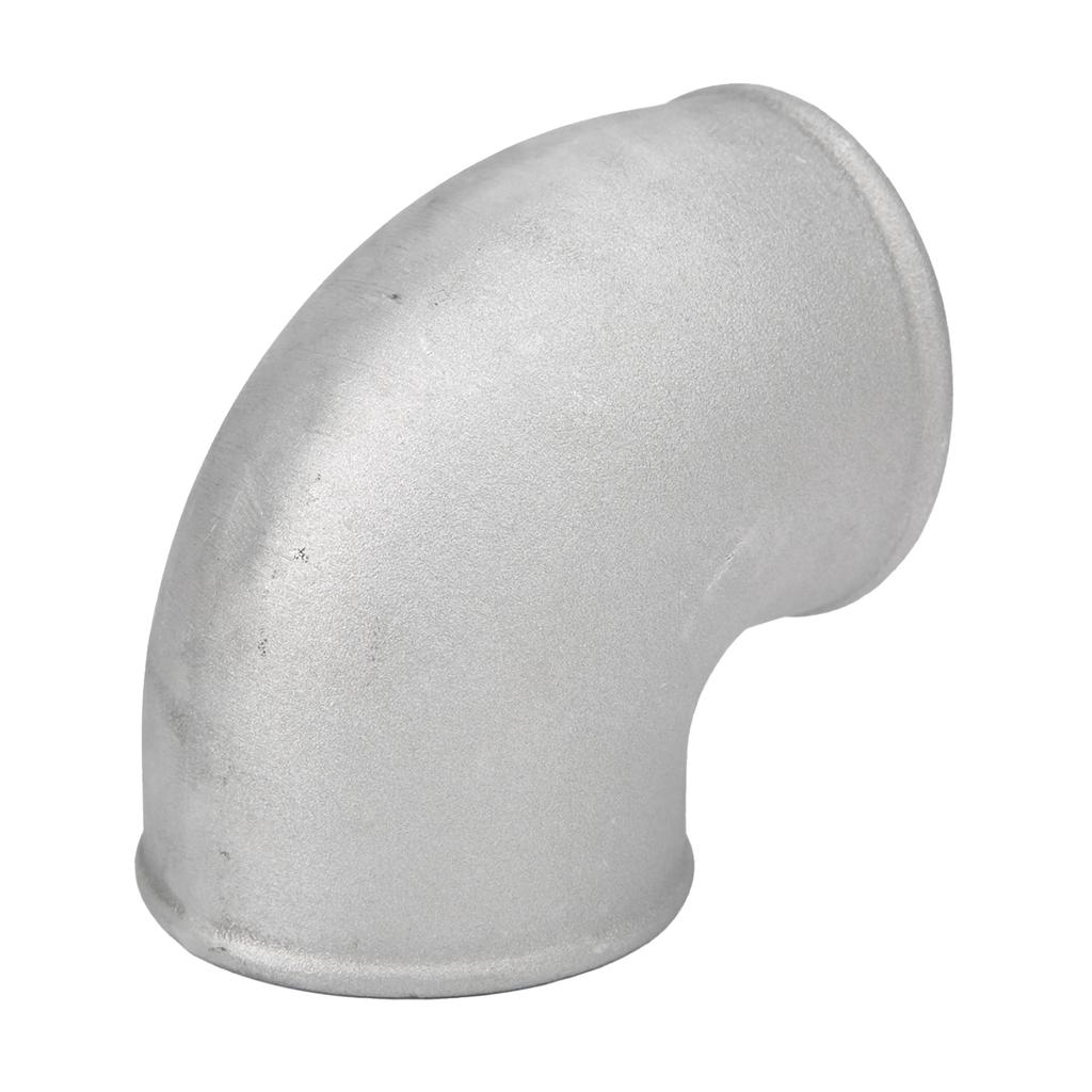 Universelles Ladeluftkühler-Turborohr, 3,5 Zoll, 90-Grad-Winkel, eng gebogenes Rohr aus Aluminiumguss