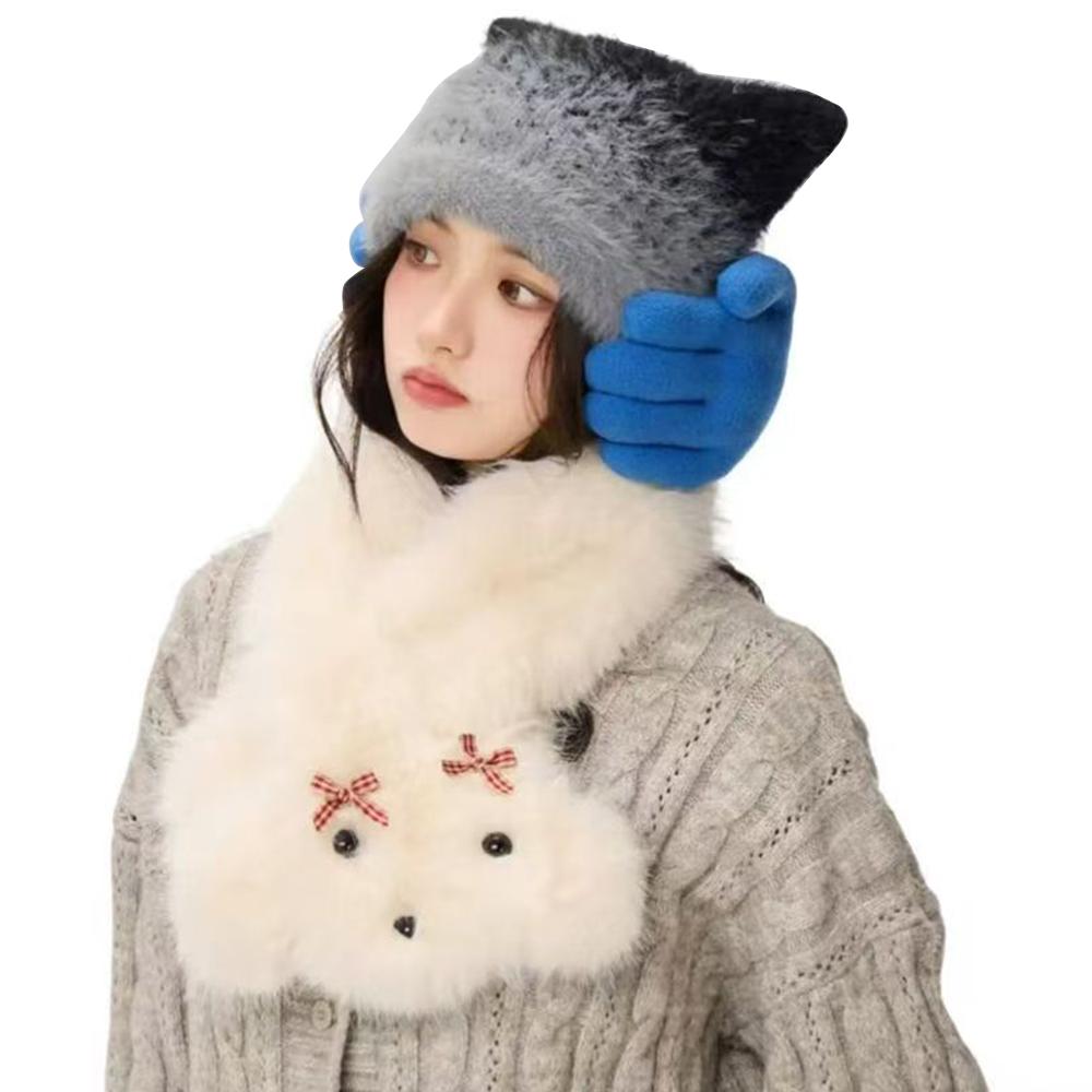 Windproof Ear Cover Warm Plush Earmuffs New Winter Earflaps Boys And Girls Party