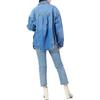 Levis Solid Color Vintage Denim Jacket Women Jackets Denim-Blue A08110000