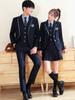 Unisex College-Style JK Uniform: Pleated Skirt & Suit Set