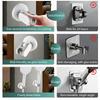 Plastic Suction Cup Holder Adjustable Shower Base Useful Shower Head Holder  Bathroom Use