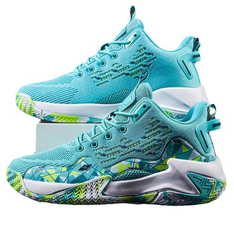 Basketball Shoes New Fly-woven Mesh Breathable Sports Shoes Outdoor Casual Running Shoes