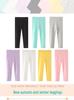Baby Girls' Solid Color Mosquito-Proof Leggings for Spring & Autumn – Perfect with a Princess Dress