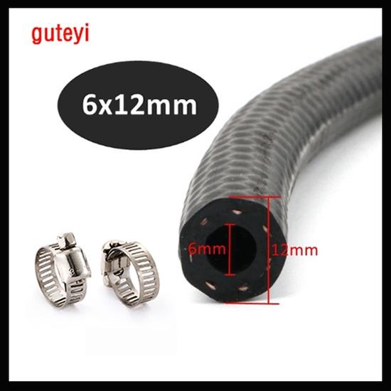 1M NBR Petrol Diesel Oil Resistant Rubber Tube ID 4-25mm Diameter Flexible Fuel Hoses High Temperature Resistant Oil Pipe Fuel System Fittings7