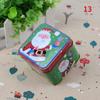 Christmas Candy Tin Box Cartoon Candy Jar Xmas Snowman Box Tea Storage Organizer Metal Box Christmas Gift Box Packaging