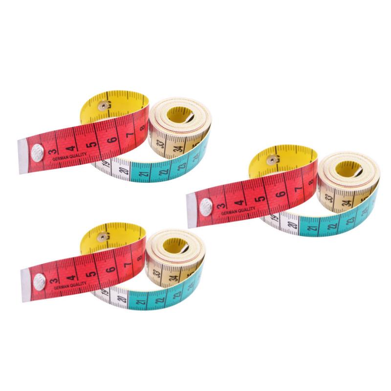 150cm Körpermaßband Lineal Nähen Schneiderband Mini Schneiderin Maß Weiches Flaches Zentimetermaßband Zum Nähen