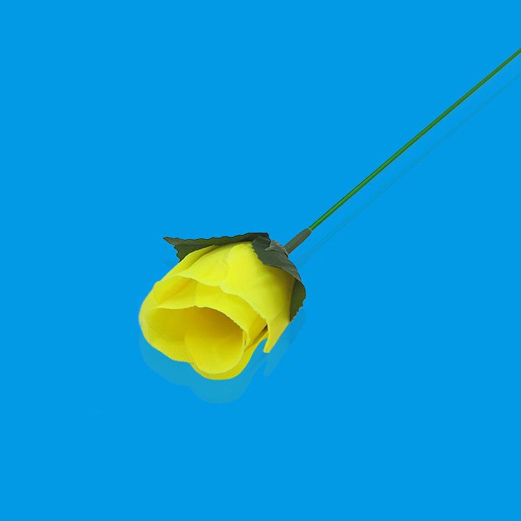 Valentine s Day Magic Torch-Rose Gift with Fire-Extinguishing Ring жёлтый
