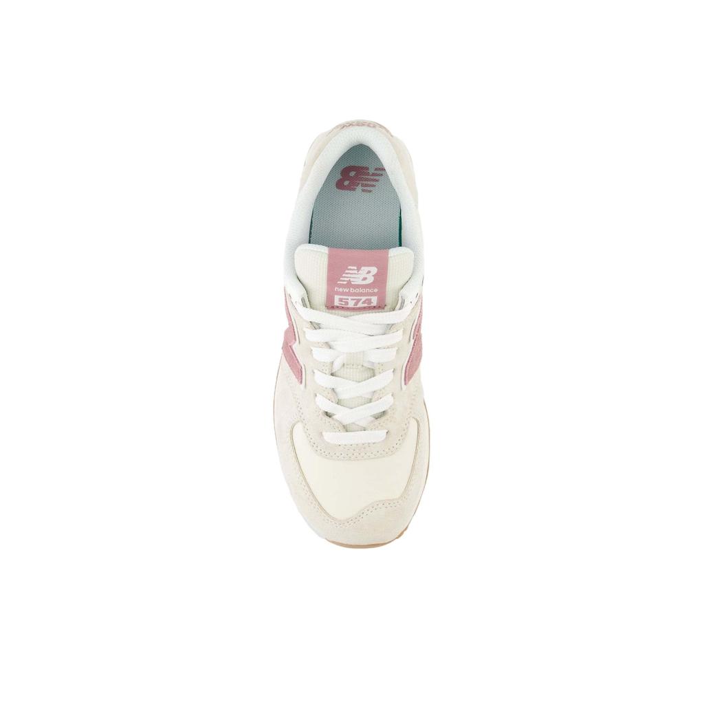New Balance 574 Linen Rosewood Men Sneakers Cream WL574QC2