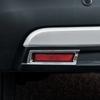 For Nissan Kicks 2017 - 2025 Rear Fog Light Frame Cover Back Foglight Fog Lamp Cover Decoration Sticker Trim Inner Accessories