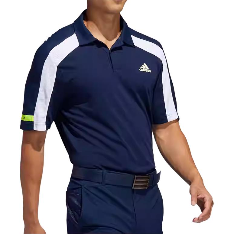adidas Casual Pullover Comfortable Short Sleeve Polo Shirt Men Polo Shirts Blue FJ9930