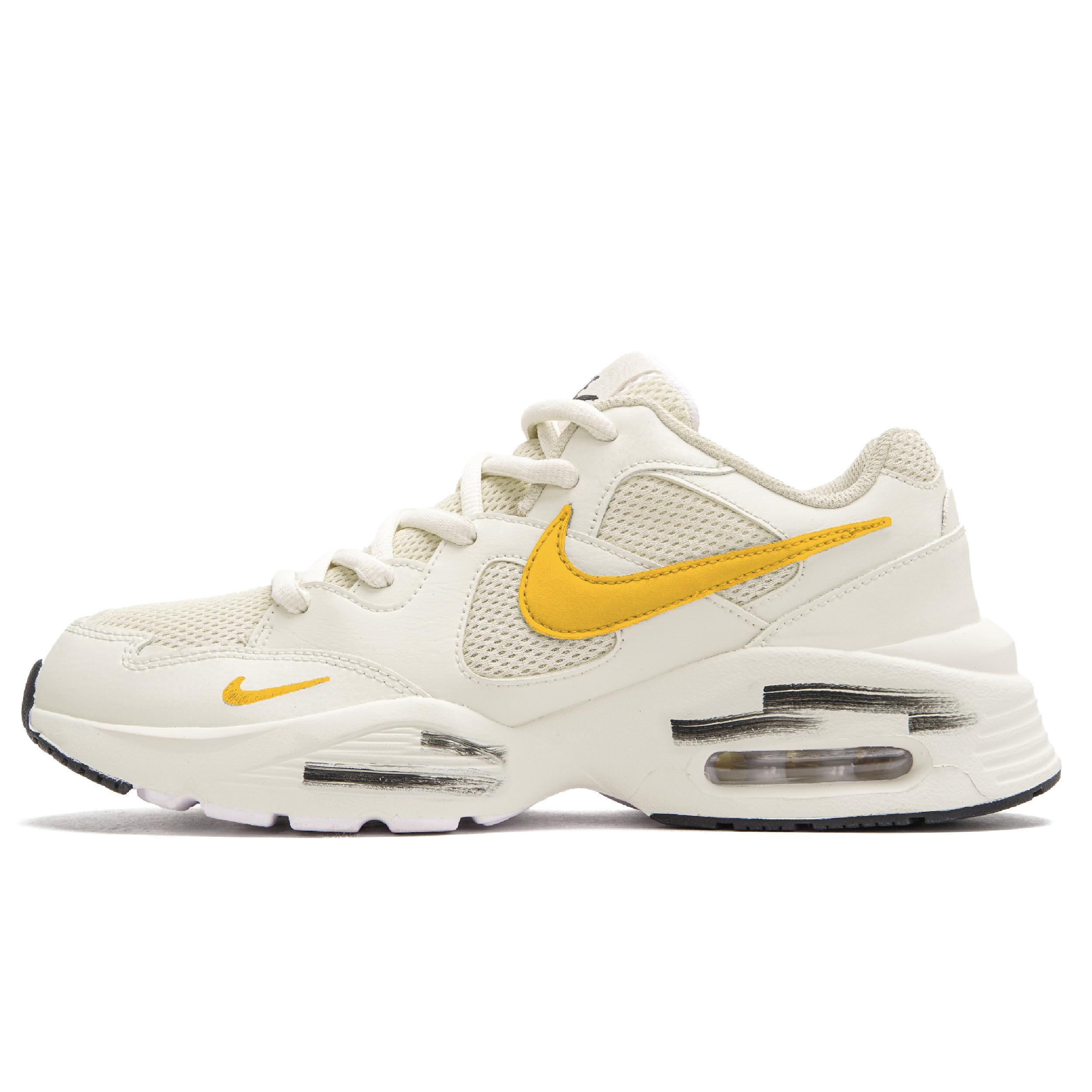 

Nike Air Max Fusion Low top Running Shoes Unisex Ecru Yellow CJ1670-102(Team1622-) 44