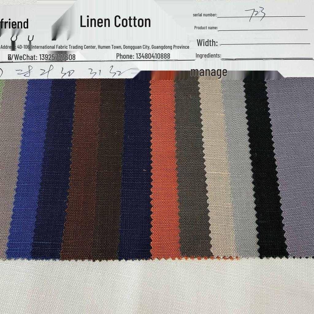 Tencel Hemp Fabric: 170g Men's & Women's Fashionable Casual Wear Material