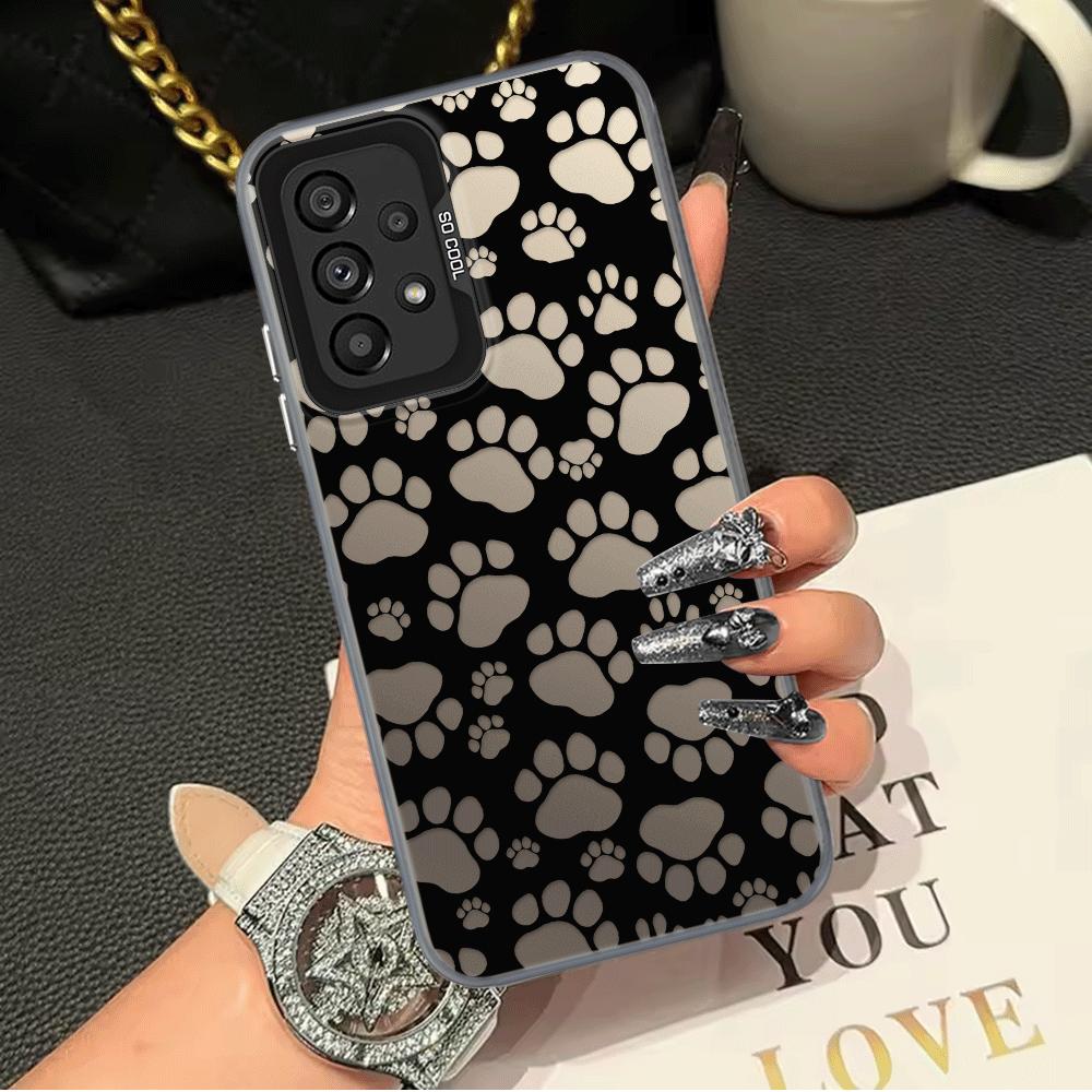 Phone Cover Case for Samsung Galaxy A13 A23 A71 A32 A36 A54 A12 A16 A34 A25 A73 A72 A17 A52 A14 A56 Creative Claw Print