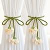 Fashion Tulip Curtain Straps Adjustable Curtain Buckle Ornament Curtain Tieback  Living Room