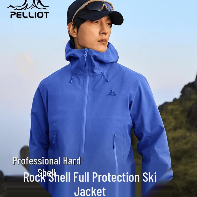 Pelliot Unisex Rock Shell Hard Shell Windbreaker Jacket S