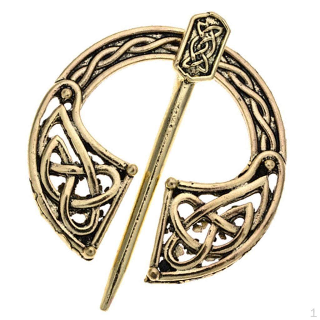 Viking Penannular Brooch Buckle Clasp Clothes Fasteners Pin Medieval Charms