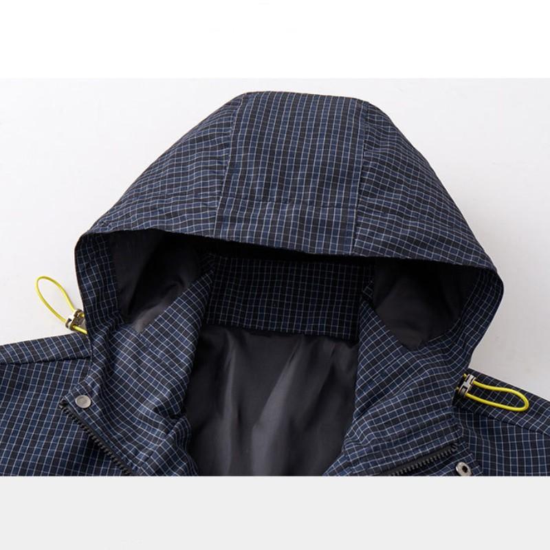 Spring Men's Outdoor Sports Single-layer Embroidered Storm Jacket Windproof Waterproof Breathable Mountaineering Clothing Couple Coat