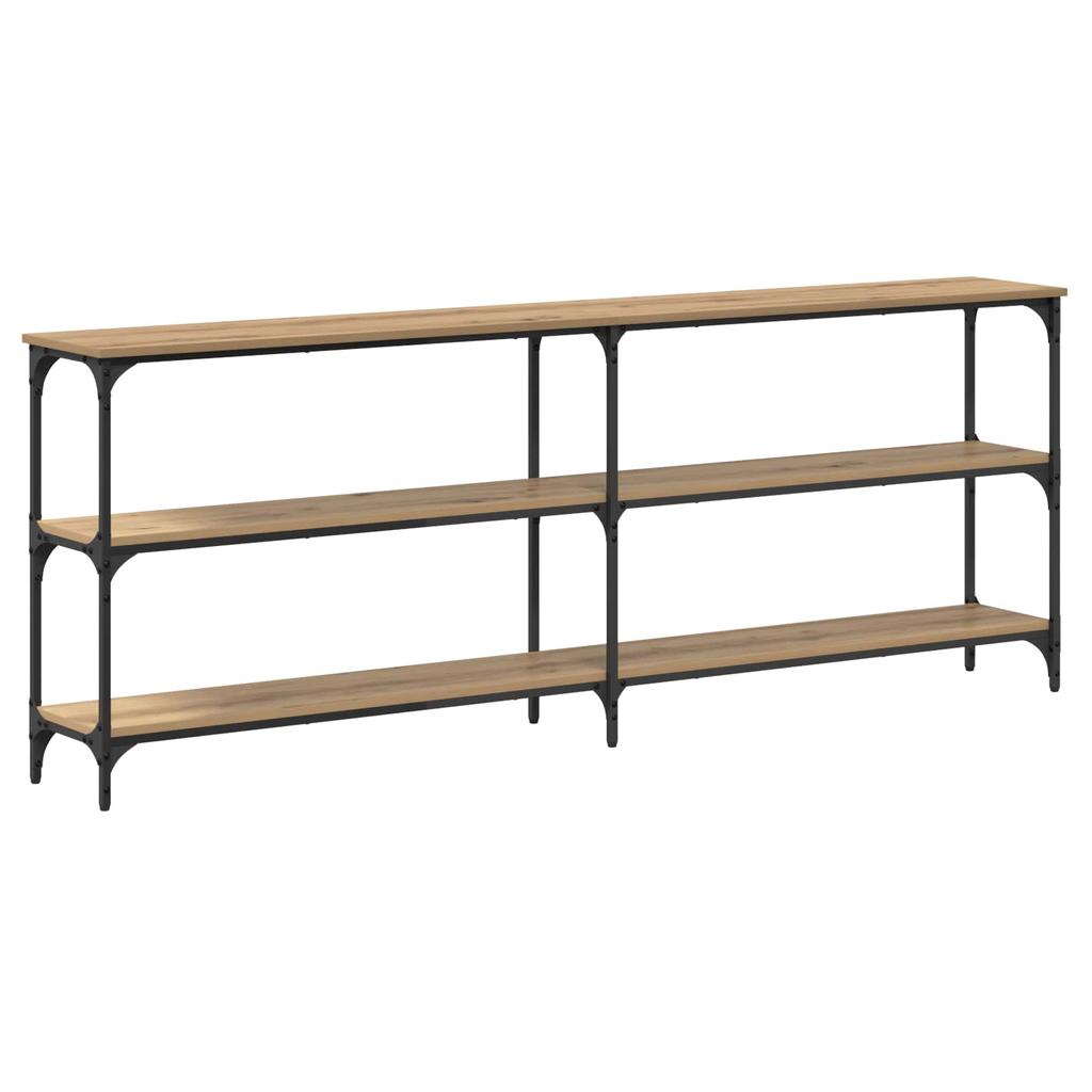 Artisan Oak Console Table 200 x 29 x 75 cm