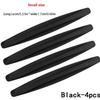 8Pcs Large/Small Size Car Bumper Protector Strip Guard Corner Protection Strips Scratch Protector Crash Blade Anti-Collision