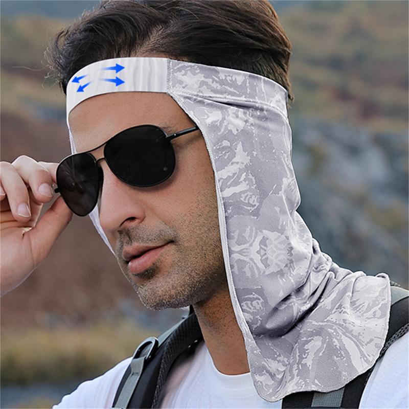 Sunscreen Hat Curtain Men Sun Shade Breathable Neck Mask Outdoor Fishing Riding UV Protection Summer
