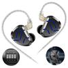 Wired In-Ear Monitor Headphone Noise Cancelling Bass Earbuds with Mic In-Ear Earphones Gamer Sport Headset