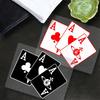 1pc Playing Cards Motorcycle Stickers for Motorcycle Fairing Tailbox Helmet Car Window Trunk Scooter Waterproof Vinyl Decals