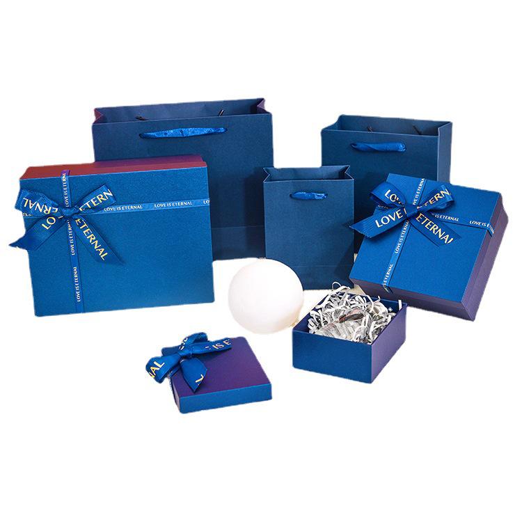 In-Stock Souvenir Ribbon Gift Box - Custom Birthday, Cosmetics, Lipstick & Apparel Packaging.