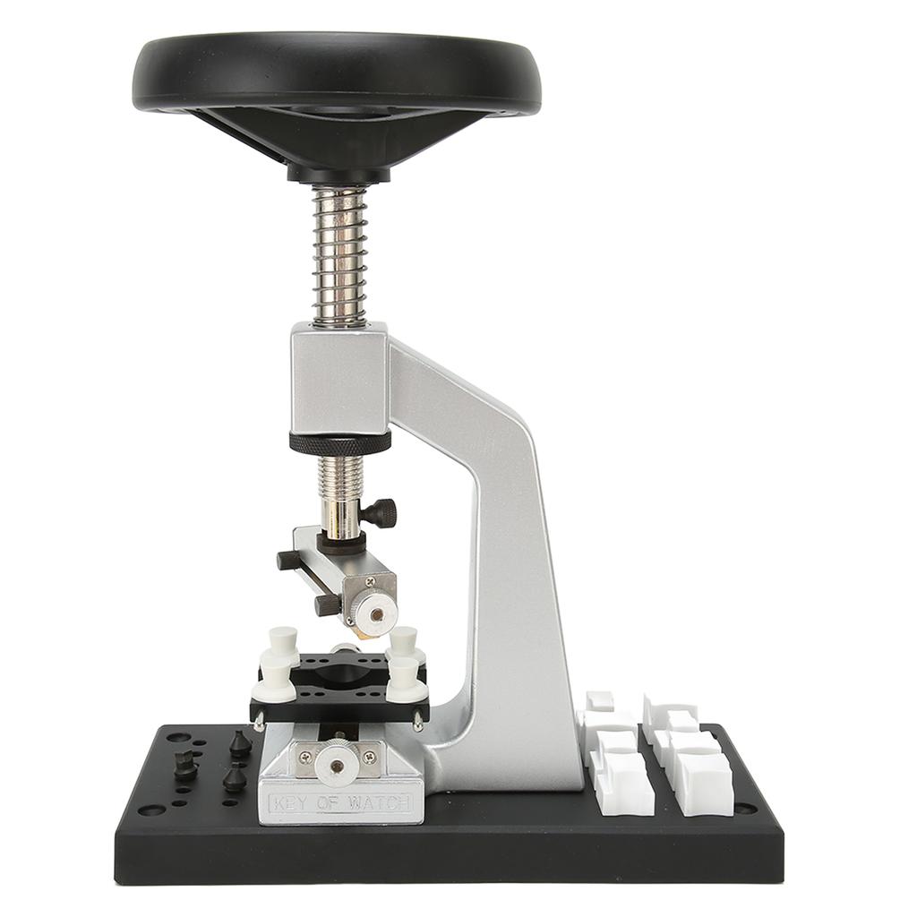 5700 Watch Case Opener Screw Oyster Style Bench Watch Case Back Opener with Stainless Steel Base