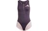 MAILLOT ADIZERO MANGA CORTA Mono Mujer Negro Morado IN1204