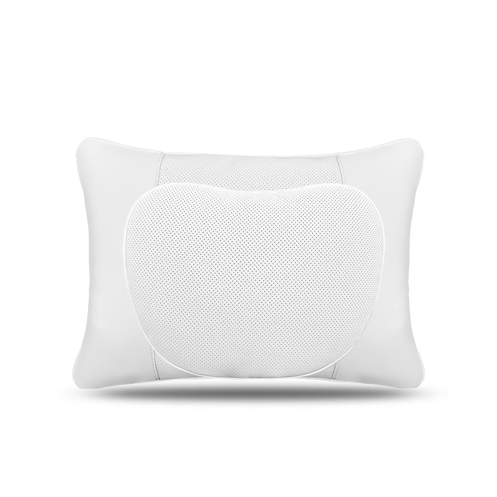 Cuscino per Poggiatesta del Sedile Oulex per Tesla Model 3/Y Ginepro 19-25 Cuscino di Supporto per il Collo per Auto Pelle Nappa Poggiatesta del Sedile Accessorio Auto