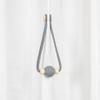 2PCS Magnetic Curtain Ties,with Strong Suction, Woven Rope And Wooden Beads Tiebacks, for Nordic Japanese Style Home Decor