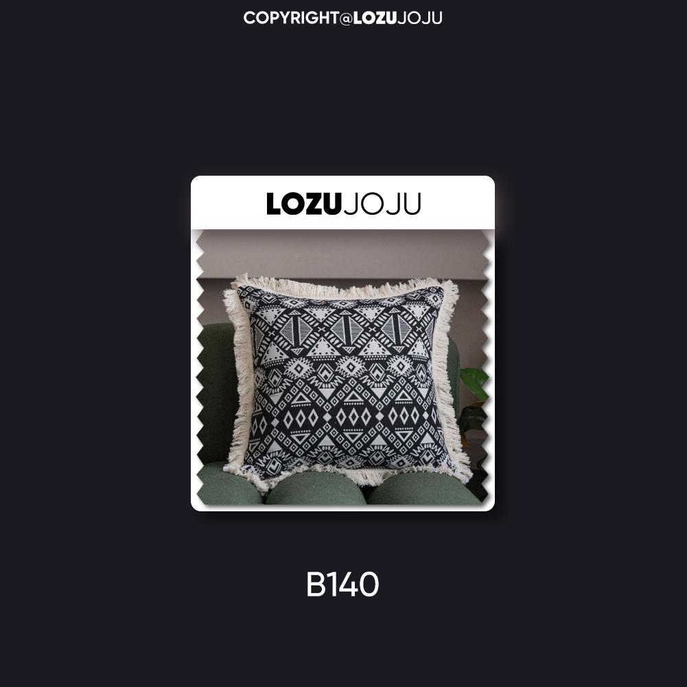 1PC LOZUJOJU Fashionable Artistic Pillowcase Polyester Tassel Pillowcase For Sofa Living Room Home Decor
